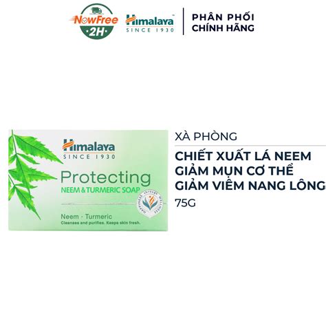 Xà Phòng Himalaya Herbals Sạch Mụn Lưng Từ Lá Neem 75g Hasaki vn