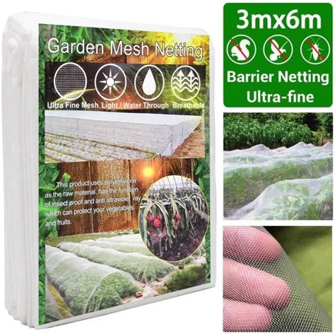 Filets pour Jardin Filet de Protection Anti Insectes Filet à Insectes