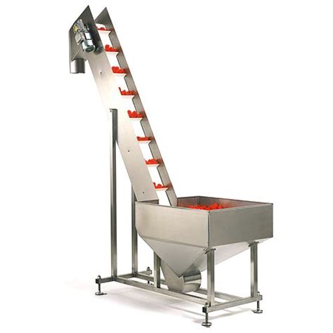 L Bowl Type Dosing Bucket Elevator Conveyor Ss Food