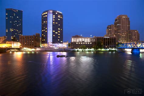 Downtown Skyline of Grand Rapids, Michigan