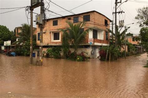 San Martín lluvias intensas causan daños en varias viviendas de