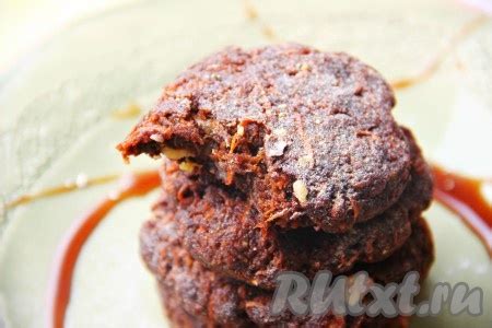 Постное печенье из ржаной муки: 7 фото в рецепте