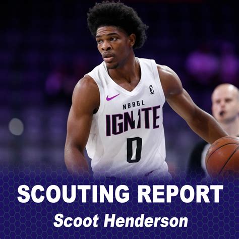 2023 NBA Draft scouting report: Scoot Henderson - At The Hive