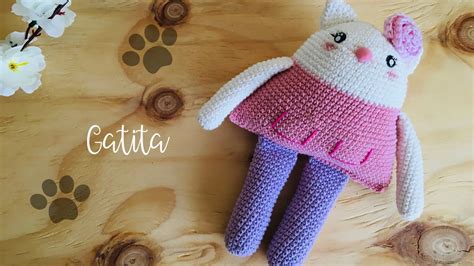 Gatita Amigurumi Paso A Paso Tutorial Youtube