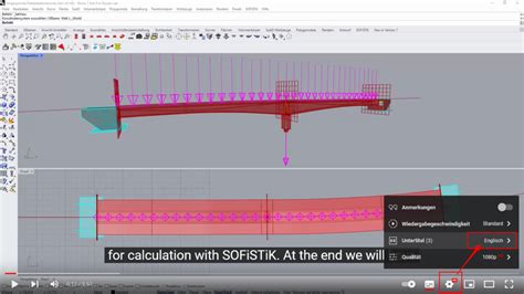 Rhino Grasshopper Sofistik Parametric Prestressed Concrete Bridge