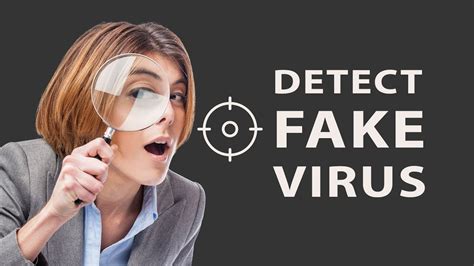 How To Spot A Fake Virus Warning Youtube