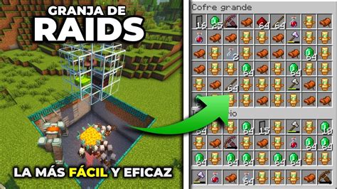 Granja De RAIDS Para Minecrat 1 21 Java Y Bedrock YouTube