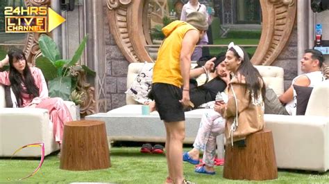 Bigg Boss Live Isha Aur Abhishek Ka Morning Romance Dono Ka Hua