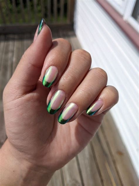 Best Chrome Nails French Tip You Must Try This Year