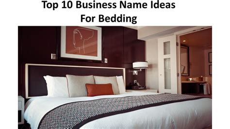 Top Business Name Ideas For Bedding Abbasmalik