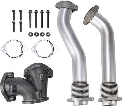 Orion Motor Tech Exhaust Manifold Bellowed Up Pipe Kit Compatible With