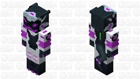 Hd Purple Protogen For Bedrock Edition Or Java With More Player Models