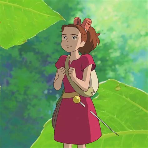 Arrietty Clock Studio Ghibli Tattoo Secret World Of Arrietty Studio