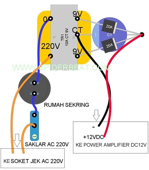 Skema Dan Cara Membuat Power Supply Power Ocl 150watt Artofit