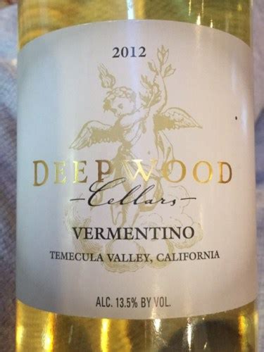 Deepwood Cellars Vermentino Vivino United States