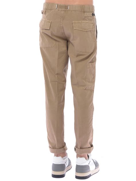 Pantalone Da Uomo White Sand Con Tasche E Coulisse 23SU13266