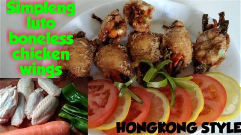 How To Debone And Cook Boneless Chicken Wings Youtube