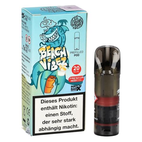 10er Packung 187 Pod Beach Vibez ELFA Kompatibel