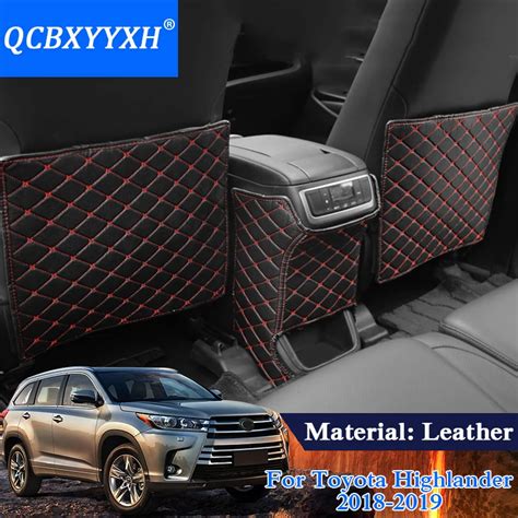 QCBXYYXH 3pcs PU Car Interior Seat Protector Side Edge Protection Pad