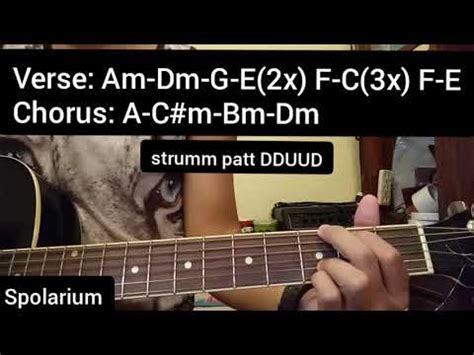 Spolarium by EraserHeads Easy Chords Tutorial - YouTube