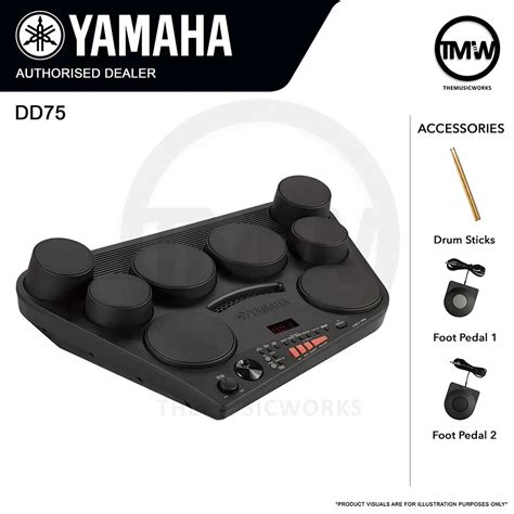 Yamaha DD75 Digital Drum Set Atelier Yuwa Ciao Jp