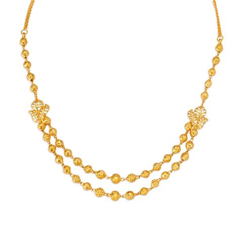 Buy 22 Karat Gold Necklace Set At Best Price Tanishq UAE