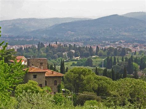 The Italian Countryside South of Florence Italy