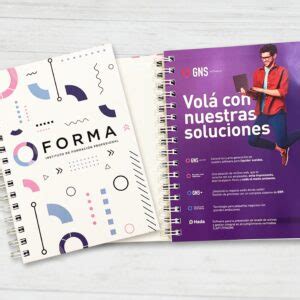 Cuadernos Personalizados Premium Tapa Dura Imprenta Omega