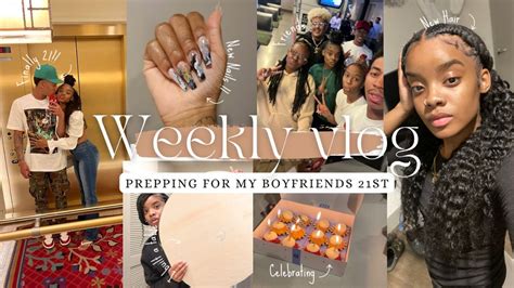 Weekly Vlog Youtube Thumbnail Black Women Black Girl Start Youtube