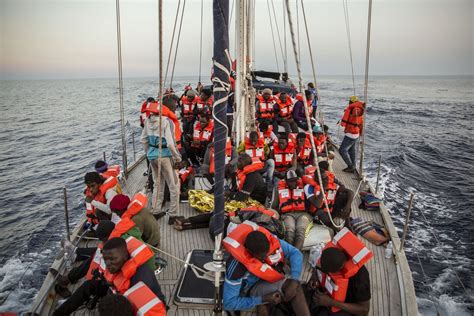 NGO Ship With Migrants Barred From Docking In Italy The Star