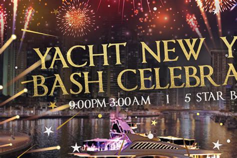 Yacht Dhow Cruise Happy New Year Flyer Graphic By Ample Rising