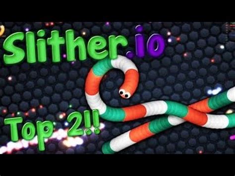 Como Llegar Al Top Epico Slither Io Youtube