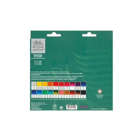 Winsor Newton Winton Oil Colour Set 20x12ml