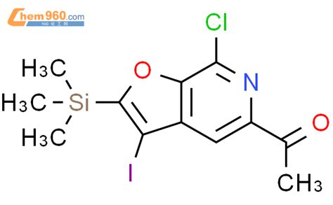 185221 47 0 Ethanone 1 7 Chloro 3 Iodo 2 Trimethylsilyl Furo 2 3 C