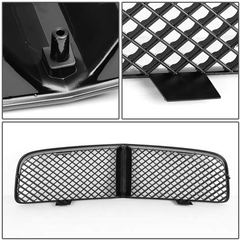 Dodge Charger Black Honeycomb Sport Mesh Front Hood Bumper Grill