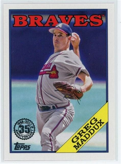 Topps Series Baseball Topps Greg Maddux T Ebay