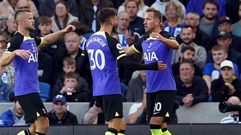 Brighton 0 1 Tottenham Kane Saves Spurs Again As Contes Side Eke Out