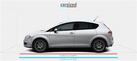 Dimensions: Seat León 2005-2012 vs. Seat León 2012-2016