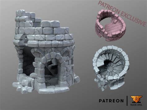 Ruined Tower Formysin Designs Models And Minis Uk