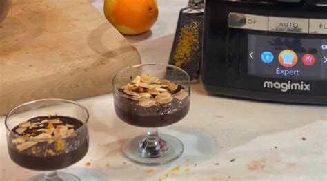 Vegan Chocolate Orange Mousse Magimix Recipe Official Magimix Recipes