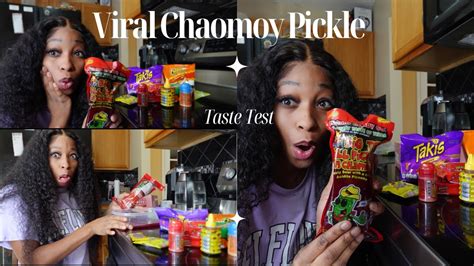 Trying The Viral Tik Tok Chamoy Pickle Youtube