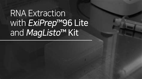 Maglisto™ 5m Universal Rna Extraction Kit Automatic Type Method Youtube