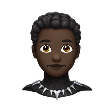 Black Panther Animal With Fire Ai Emoji Generator