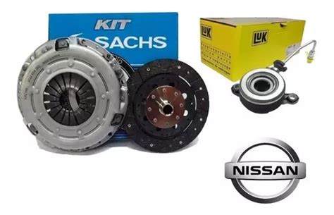 Kit Embreagem Completo C Atuador Nissan Tiida Livina Sentra