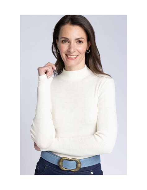 Sous Pull Laine Et Soie Made In France B Solfin