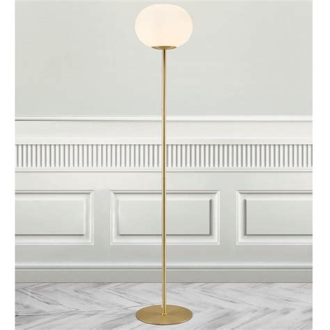 Alton Globe Floor Lamp Brass In 2021 Globe Floor Lamp Brass Floor Lamp Floor Lamp