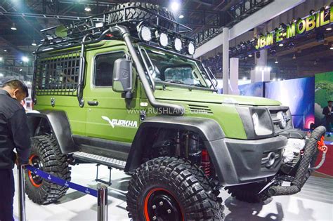 Force Gurkha BS6 Modified showcased at Auto Expo 2020