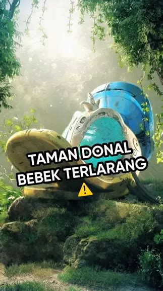 Jangan Pernah Masuk Ke Taman Donald Duck Terbengkalai Ini