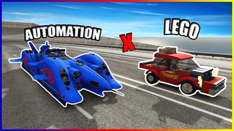 CORRIDA MALUCA LEGO X AUTOMATION Beamng Drive Multiplayer YouTube