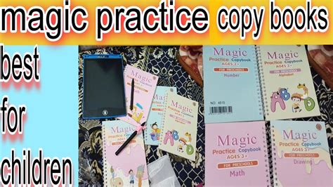 Magic Practice Books 85 Inch Led Writing Tab Magic Practice Copy